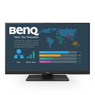 MONITOR BENQ BUSINESS BL2486TC 238 IPS 1080P FHD USB C 65W  100HZ EYE CARE ERGONoMICO HUB USB  99 SRGB HDMI DP TUV