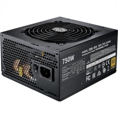 FUENTE ALIMENTACION COOLER MASTER 750W MWE GOLD 750 V2 ATX31 MPE 7501 AFAAG 3EEU